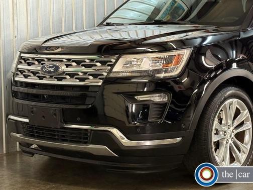 Shadow Black 2018 Ford Explorer Limited