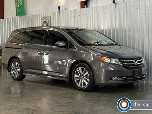 Smoky Topaz Metallic 2015 Honda Odyssey Touring Elite