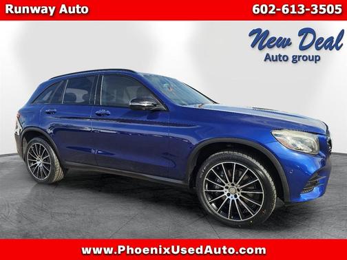 Blue 2017 Mercedes-Benz GLC 300 4MATIC SUV