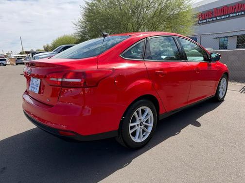 Red 2017 Ford Focus SE