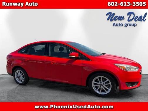 Red 2017 Ford Focus SE