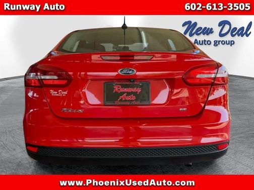 Red 2017 Ford Focus SE