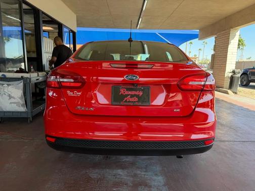 Red 2017 Ford Focus SE
