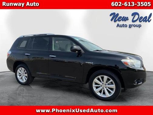 Black 2010 Toyota Highlander Hybrid Base