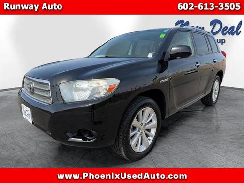 Black 2010 Toyota Highlander Hybrid Base