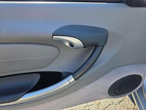 ARCTIC SILVER METALLIC WITH BLACK CONVERTIBLE TOP 2002 Porsche Boxster S