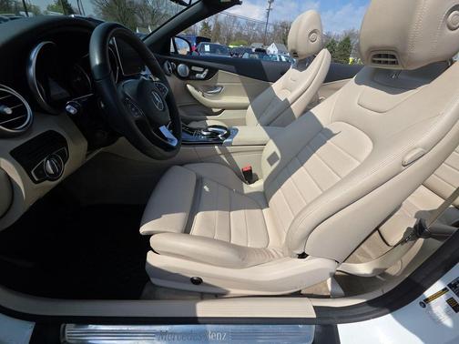 POLAR WHITE WITH BLACK TOP 2017 Mercedes-Benz C-Class C 300 4MATIC