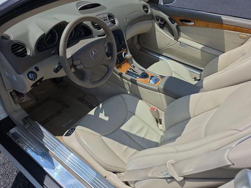 Alabaster White 2007 Mercedes-Benz SL-Class SL550 AMG SPORT PACKAGE ROADSTER