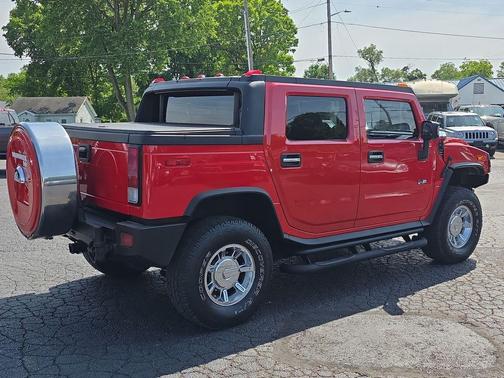 Victory Red 2007 Hummer H2 SUT