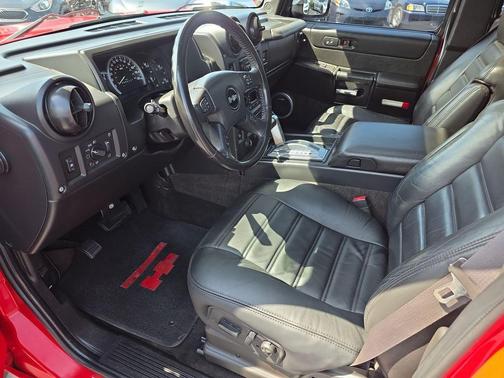 Victory Red 2007 Hummer H2 SUT