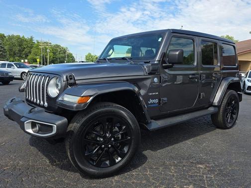 GRANITE CRYSTAL METALLIC CLEAR COAT 2021 Jeep Wrangler Unlimited 4xe Sahara