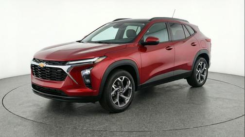 Crimson Metallic 2025 Chevrolet Trax LT