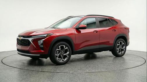 Crimson Metallic 2025 Chevrolet Trax LT
