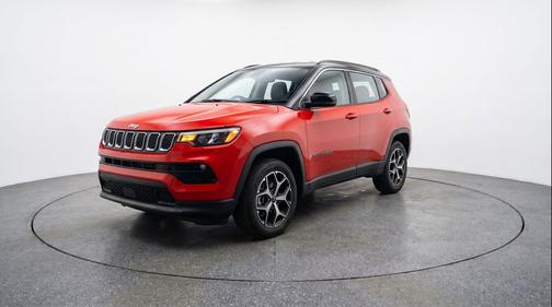 Red Hot Pearlcoat 2025 Jeep Compass Limited
