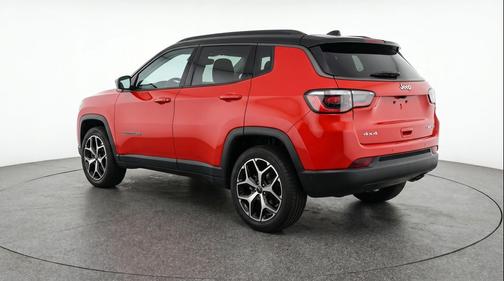 Red Hot Pearlcoat 2025 Jeep Compass Limited