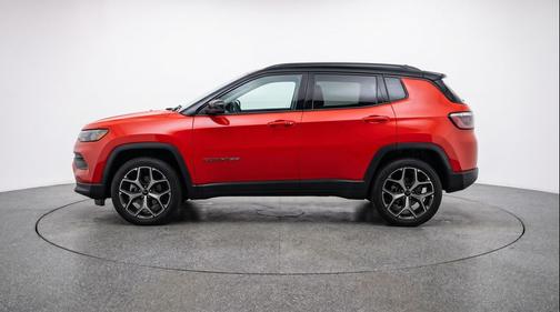 Red Hot Pearlcoat 2025 Jeep Compass Limited