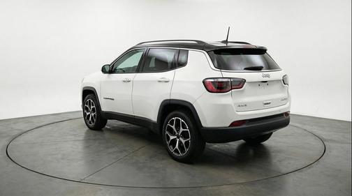 Bright White Clearcoat 2025 Jeep Compass Limited
