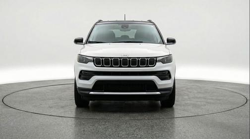 Bright White Clearcoat 2025 Jeep Compass Limited