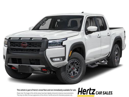 Glacier White 2026 Nissan Frontier PRO-4X