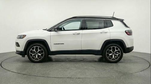 Bright White Clearcoat 2025 Jeep Compass Limited