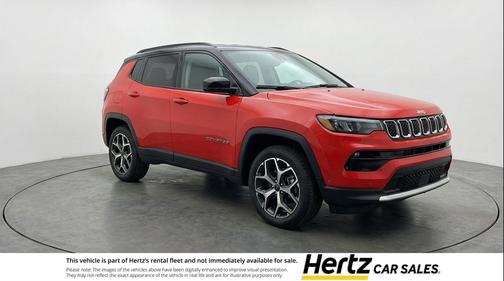 Red Hot Pearlcoat 2025 Jeep Compass Limited