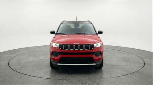 Red Hot Pearlcoat 2025 Jeep Compass Limited