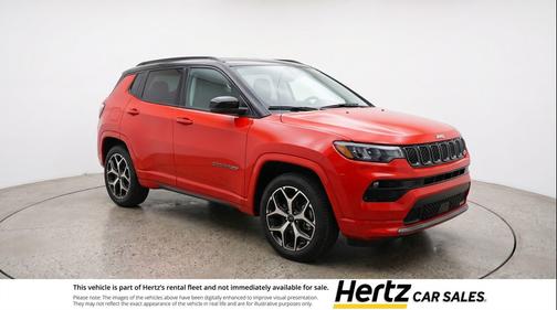 Red Hot Pearlcoat 2025 Jeep Compass Limited