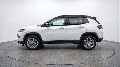 Bright White Clearcoat 2025 Jeep Compass Limited
