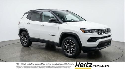 Bright White Clearcoat 2025 Jeep Compass Trailhawk