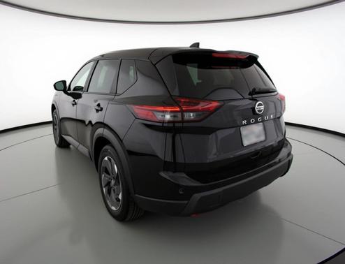 Super Black 2025 Nissan Rogue SV