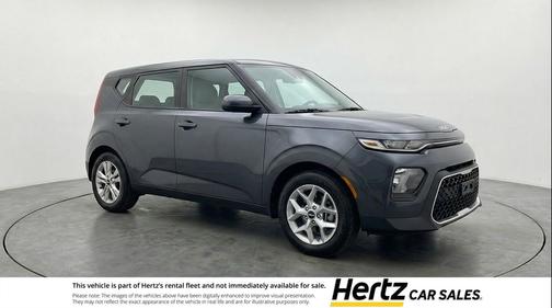Gravity Gray 2025 Kia Soul LX