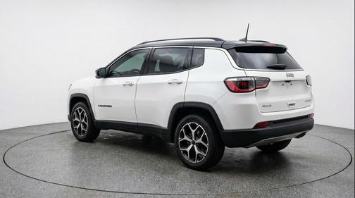 Bright White Clearcoat 2025 Jeep Compass Limited