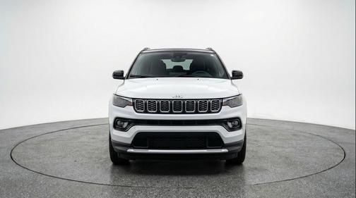 Bright White Clearcoat 2025 Jeep Compass Limited