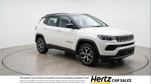 White 2025 Jeep Compass Limited
