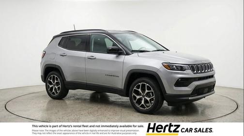 Silver Zynith Metallic Clearcoat 2025 Jeep Compass Limited