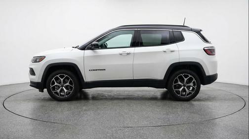 Bright White Clearcoat 2025 Jeep Compass Limited