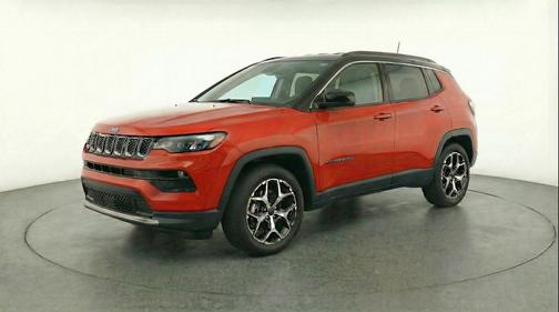 Red Hot Pearlcoat 2025 Jeep Compass Limited