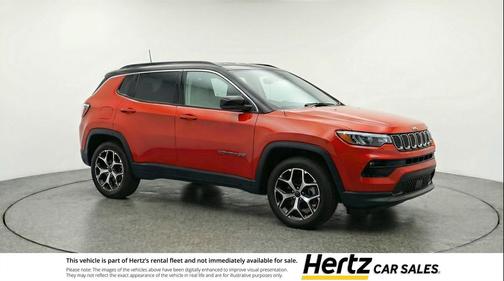 Red Hot Pearlcoat 2025 Jeep Compass Limited