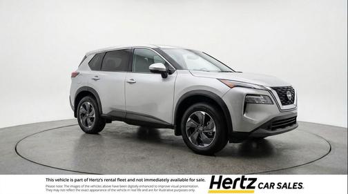 Brilliant Silver Metallic 2025 Nissan Rogue SV