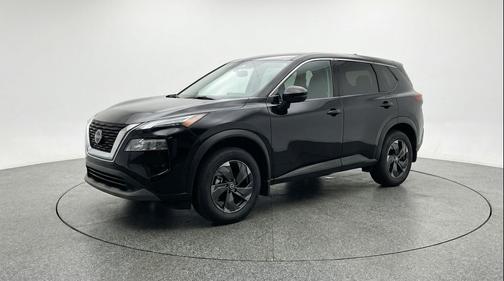 Super Black 2025 Nissan Rogue SV