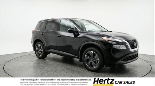 Super Black 2025 Nissan Rogue SV