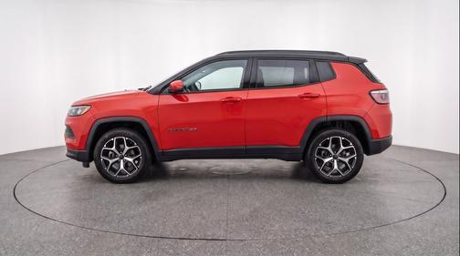 Red Hot Pearlcoat 2025 Jeep Compass Limited