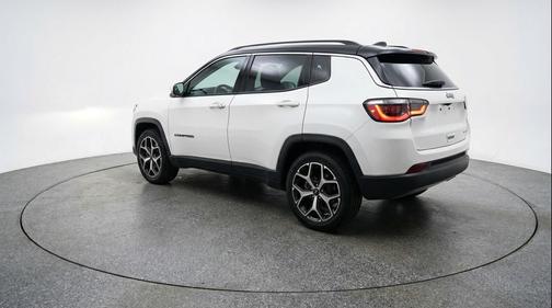 Bright White Clearcoat 2025 Jeep Compass Limited