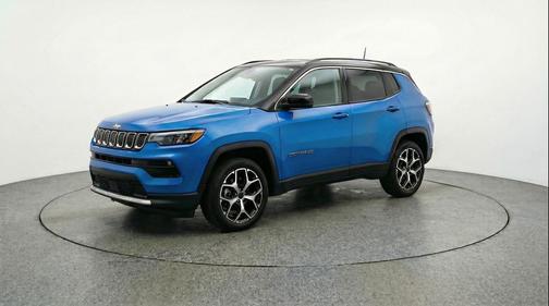 Hydro Blue Pearlcoat 2025 Jeep Compass Limited