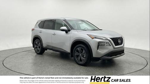 Brilliant Silver Metallic 2025 Nissan Rogue SV