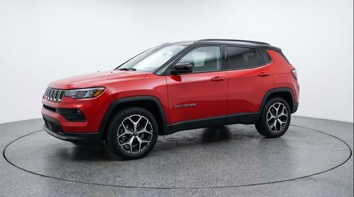 Red Hot Pearlcoat 2025 Jeep Compass Limited