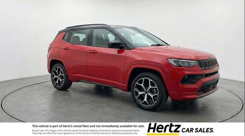 Red Hot Pearlcoat 2025 Jeep Compass Limited