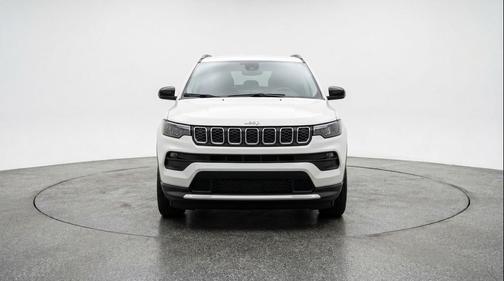 White 2025 Jeep Compass Latitude