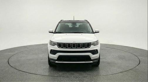 Bright White Clearcoat 2025 Jeep Compass Limited