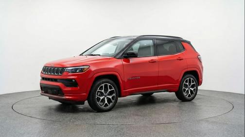 Red Hot Pearlcoat 2025 Jeep Compass Limited